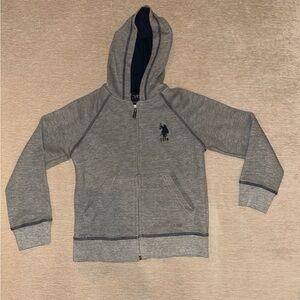 U.S. Polo Assn. Gray Kids Hoodie